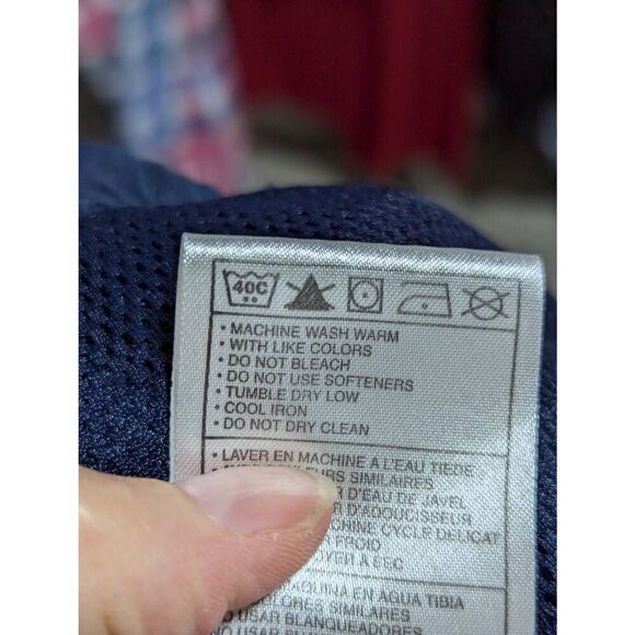 Nike Vintage Men's Blue Utility Cargo Warm-Up Pants Size L - Picture 7 of 8